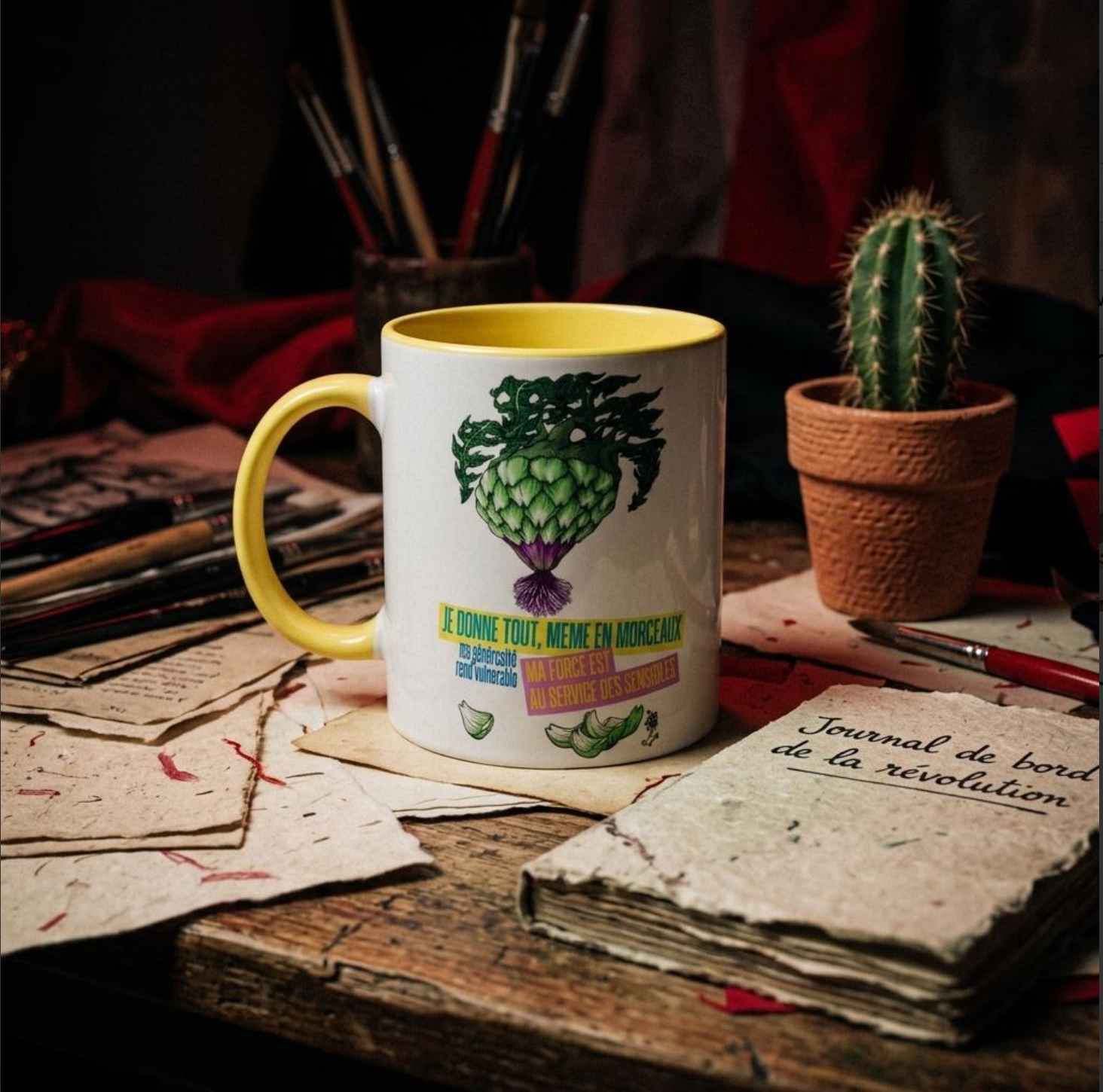 Mugs "Cœur de Lutte"